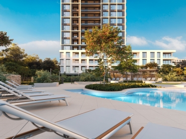 Evolo Nex - Condos neufs  Sainte-Marie (Ville-Marie) en inscription avec units modles avec ascenseur avec stationnement intrieur avec Piscine avec gym: 3 chambres, 700 001 $ - 800 000 $