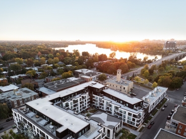 Maison - condo et Penthouse Henri B - Maisons neuves  Dollard-des-Ormeaux  LaSalle avec ascenseur avec stationnement extrieur prs d'une gare avec gym