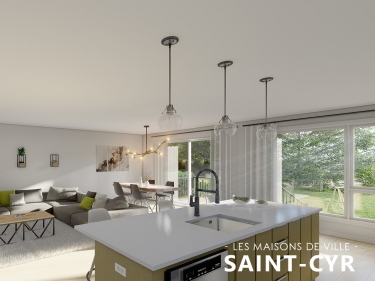 Les Maisons de ville Saint-Cyr - Maisons neuves dans Rosemont prs du mtro avec Piscine avec gym: 4 chambres et plus, 700 001 $ - 800 000 $