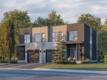Faubourg Cousineau - Semi-dtachs - Maisons neuves  Chambly avec stationnement extrieur avec stationnement intrieur avec gym: 4 chambres et plus