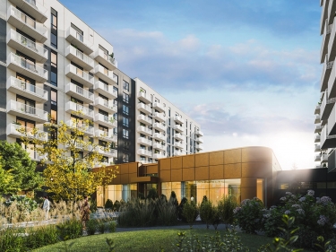 Hemisphere Pointe-Claire - Location neuve  Pierrefonds avec units modles en occupation avec gym: < 300 000 $