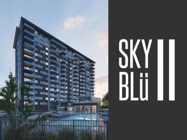 SkyBl Condos - Condos neufs  Val-David en inscription en construction prs d'une gare avec Piscine: 3 chambres, < 300 000 $