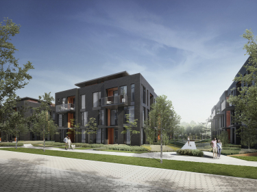 Cit Midtown - maisons - Maisons neuves dans Ahuntsic avec units modles avec Piscine avec gym: Studio/loft, 800 001 $ - 900 000 $